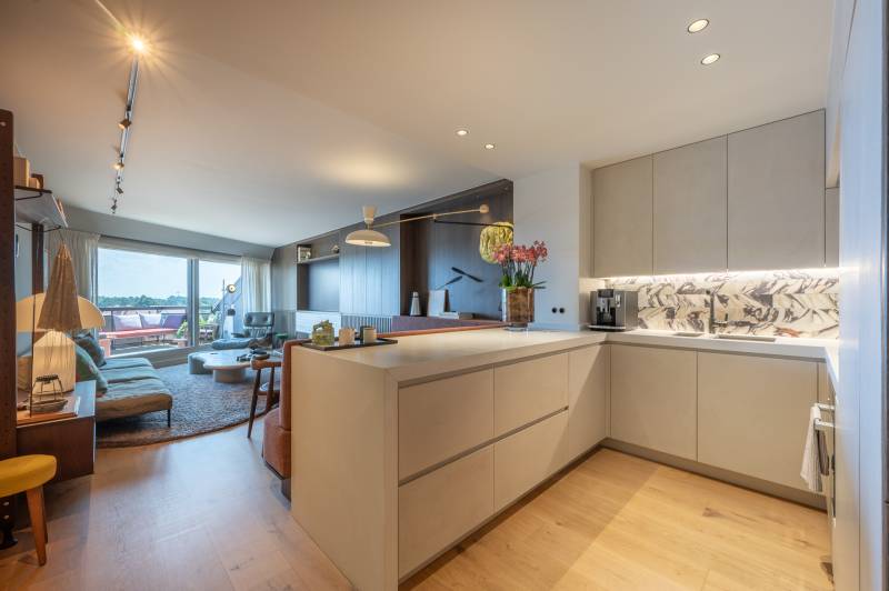 VERKOOP APPARTEMENT 2 SLPK Knokke-Heist - DUPLEX met zonneterras / uitzonderlijke afwerking