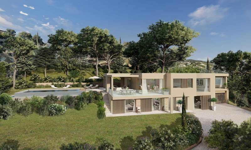 VERKOOP VILLA 7 SLPK - Nieuwbouwvilla Hélios / Le Clos de l'Avelan - GRIMAUD