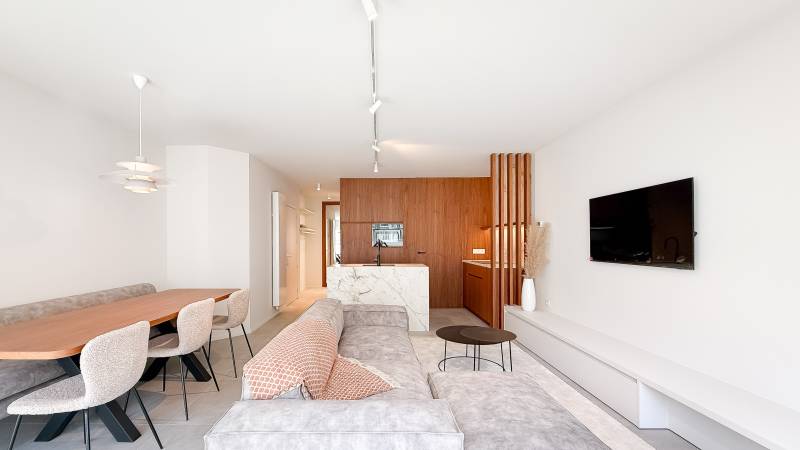 VERKOOP  Appartement 2 SLPK Knokke-Heist - Zijdelings zeezicht / aan het Driehoeksplein