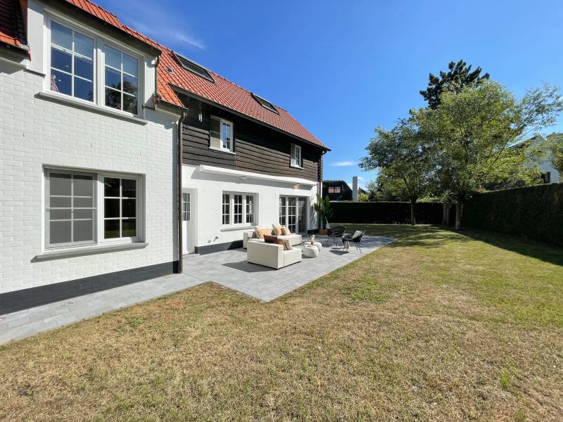 VERHUUR  VILLA 4 SLPK Knokke-Zoute - AAA-ligging / Koppelvilla in de paadjes