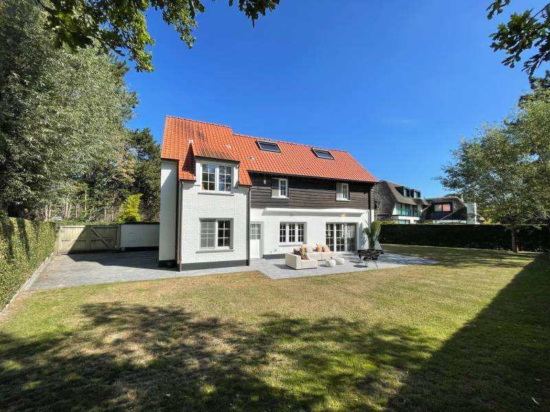 VERHUUR  VILLA 4 SLPK Knokke-Zoute - AAA-ligging / Koppelvilla in de paadjes