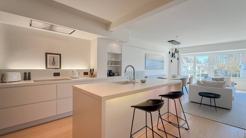 VERKOOP APPARTEMENT 2 SLPK KNOKKE-ZOUTE - Kustlaan / open zicht