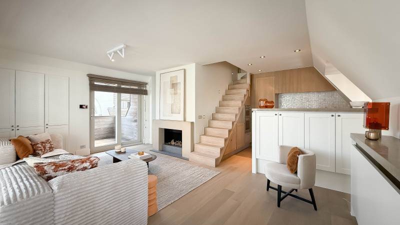 VERKOOP  Appartement 3 SLPK Knokke-HEIST - duplex met zeezicht / Duinbergen