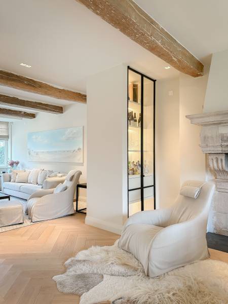 Koppelvilla met hedendaagse inrichting, gelegen in Knokke-Zoute