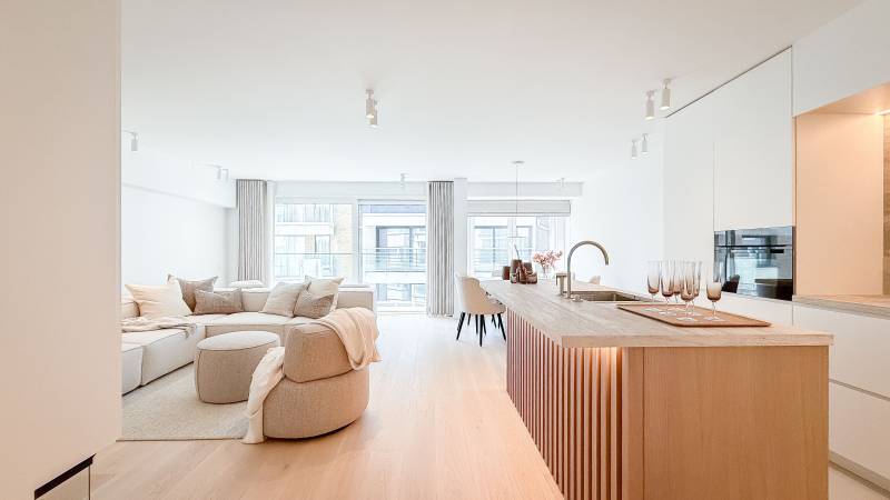 VERHUUR Appartement 3 SLPK Knokke-Zoute - Zijstraat ZEEDIJK / Garage inclusief!!