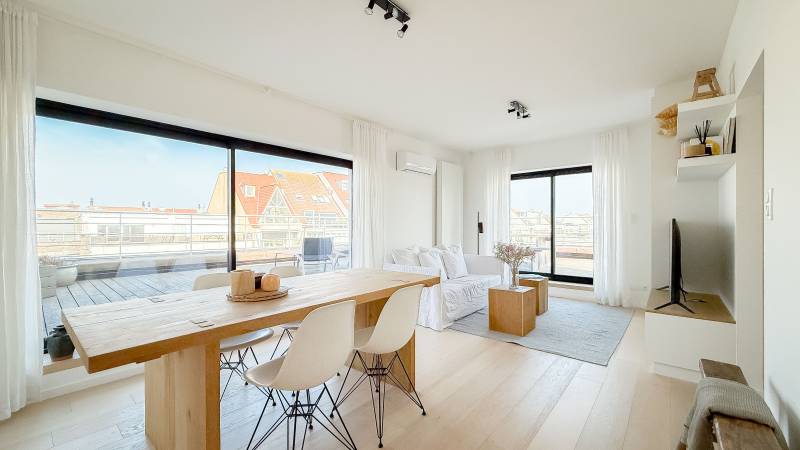 Penthouse Te koop in Knokke-Heist met dakterras