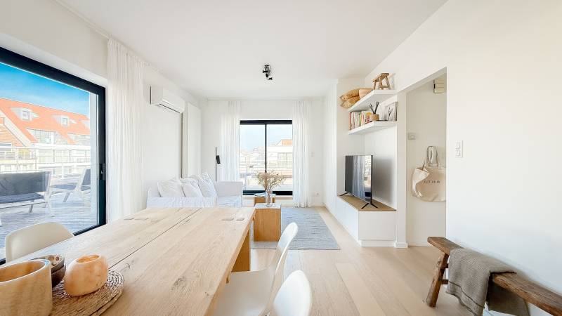 VERKOOP Appartement 1 SLPK Knokke-Heist - PENTHOUSE met adembenemend terras