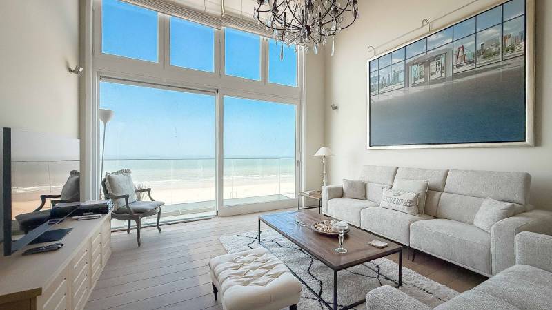 VERKOOP Appartement 3 SLPK Knokke-Zoute - Zeedijk / Exclusieve Mezzanine