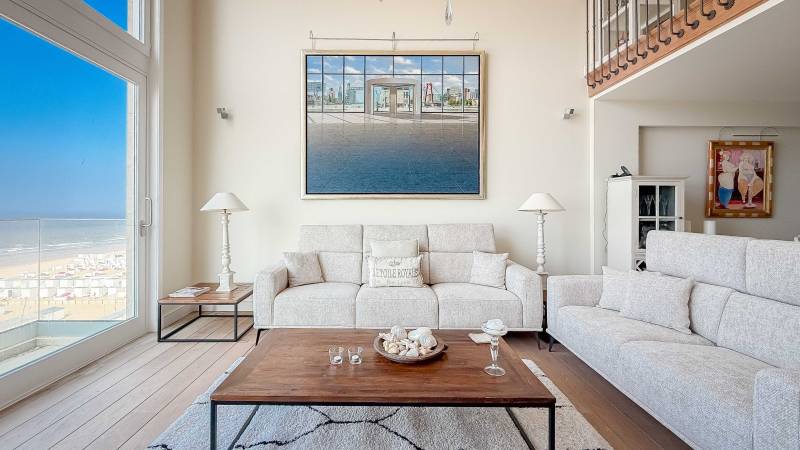 VERKOOP Appartement 3 SLPK Knokke-Zoute - Zeedijk / Exclusieve Mezzanine