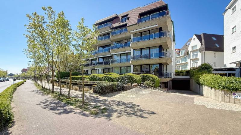 VERKOOP Appartement 4 SLPK Knokke-Zoute - Tuinappartement / aan het Albertplein