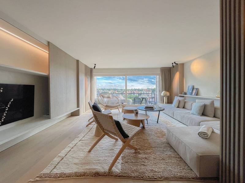 VERKOOP Appartement 3 SLPK Knokke-Zoute - Luxueus / Open zicht