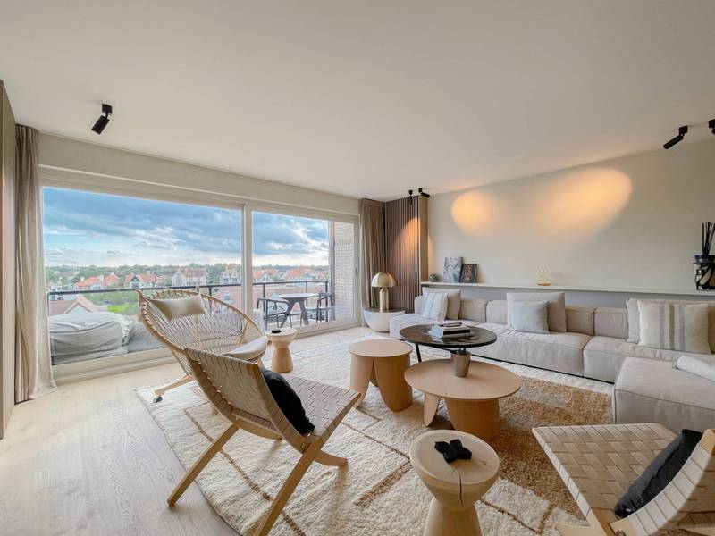 VERKOOP Appartement 3 SLPK Knokke-Zoute - Luxueus / Open zicht