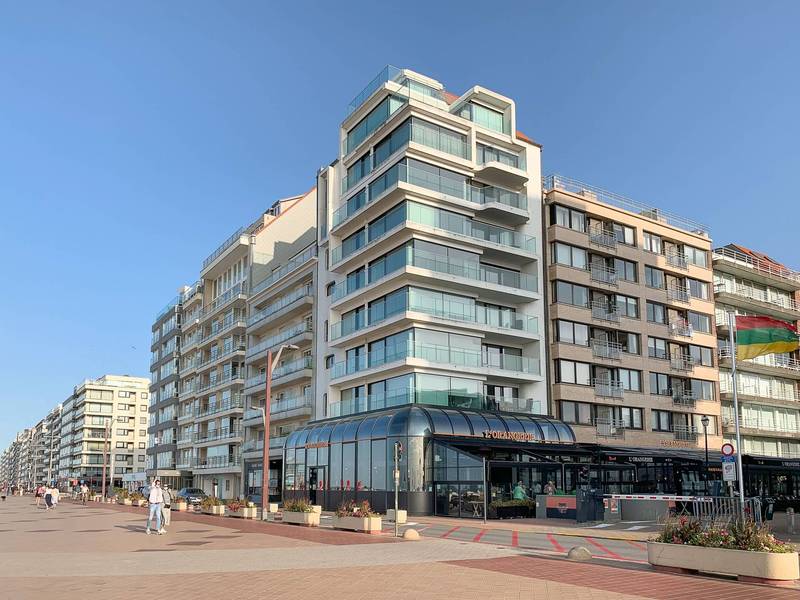 VERKOOP  Appartement 3 SLPK Knokke-Heist - Hoekappartement / Res. Cambridge / Zeedijk-Van Bunnenplein