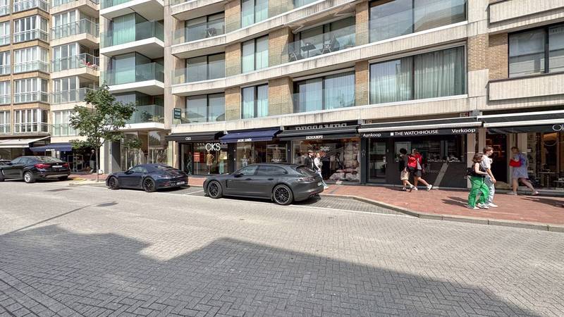VERHUUR commercieel pand Knokke-Zoute -  Kustlaan / tussen Albertplein en Driehoeksplein