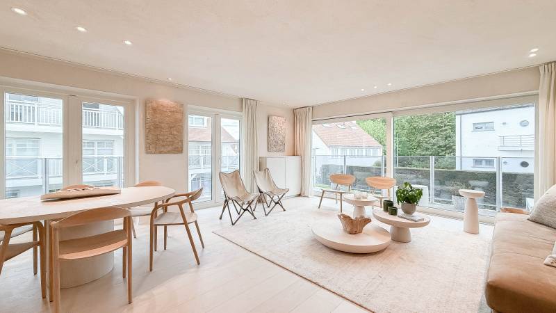 VERKOOP Appartement 3 SLPK Knokke-Heist - TOPRENOVATIE / Villaresidentie Duinbergen