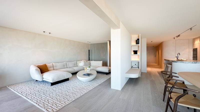 VERKOOP Appartement 3 SLPK Knokke-Zoute - Zeedijk / panoramisch zeezicht!