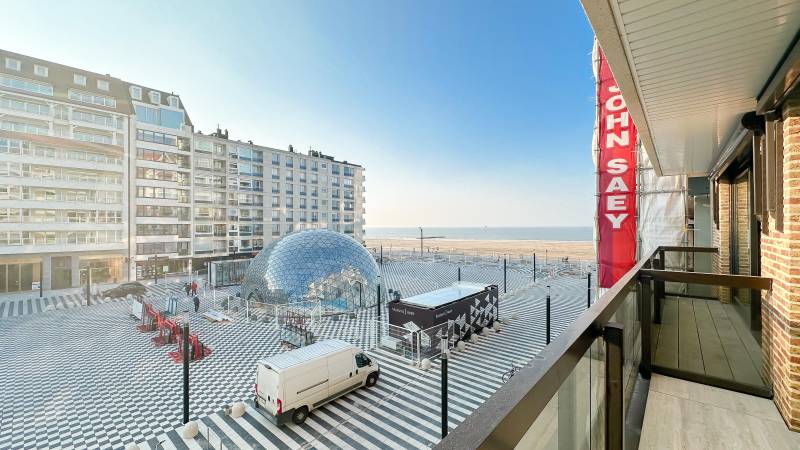 VERKOOP Appartement 2 SLPK Knokke-Zoute - Albertplein - prachtig ZEEZICHT
