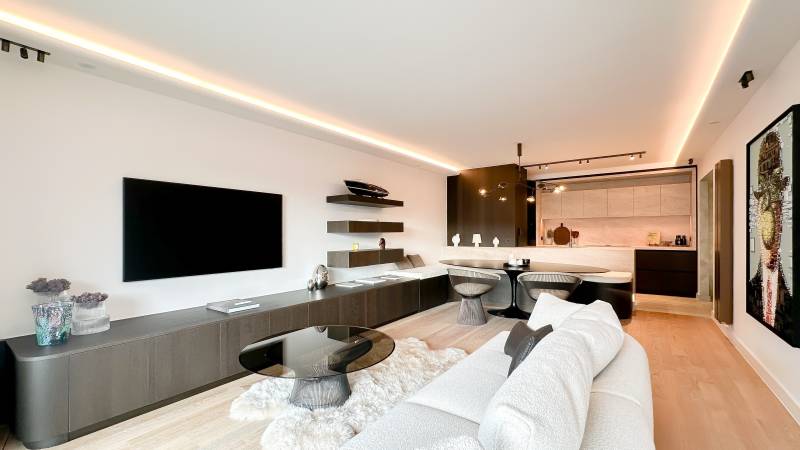 VERKOOP Appartement 2 SLPK Knokke-Zoute - Albertplein - prachtig ZEEZICHT