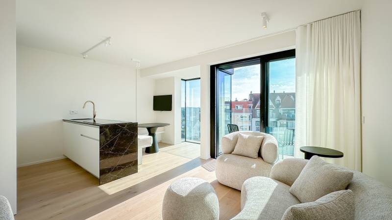 VERKOOP  Appartement 2 SLPK Knokke-Zoute - Driehoeksplein / nieuwbouwconstructie