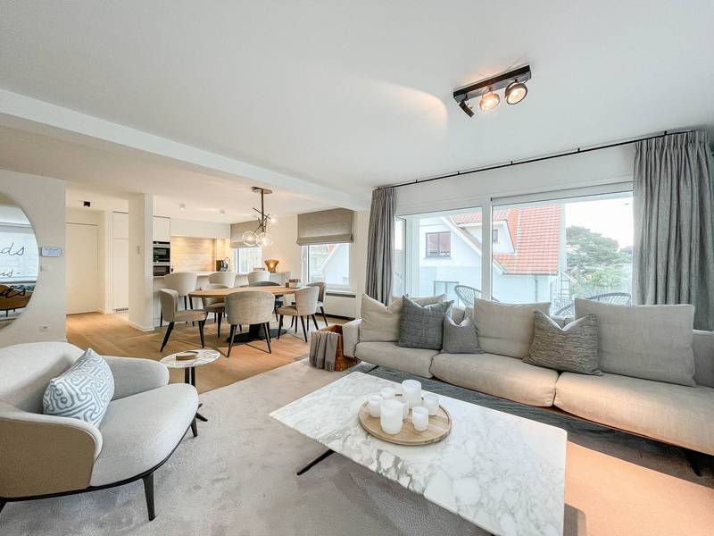 VERKOOP  Appartement 3 SLPK Knokke-Zoute - TOP ingericht HOEKAPPARTEMENT (176m2)!!!