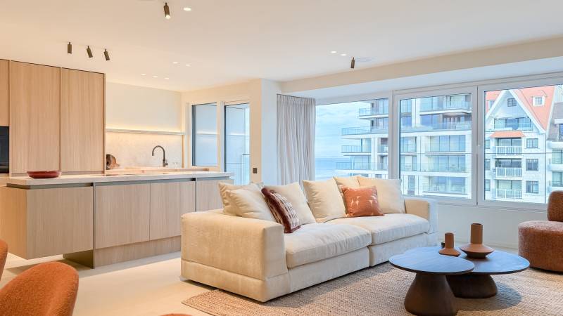 VERKOOP Appartement 3 SLPK Knokke-Zoute - ALBERTPLEIN / ZEEZICHT