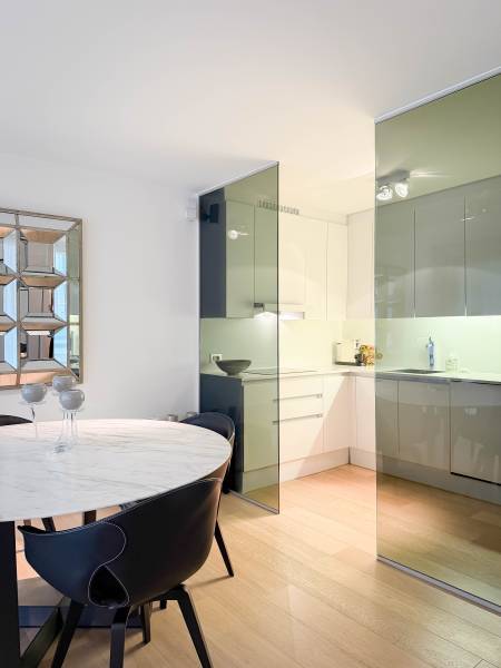 VERKOOP APPARTEMENT 1 SLPK Knokke-Zoute - Zijdelings zeezicht / tss. Albertplein en Driehoeksplein!