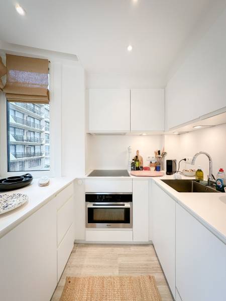 VERHUUR Appartement 1 SLPK Knokke-Heist - hoekappartement / Kustlaan