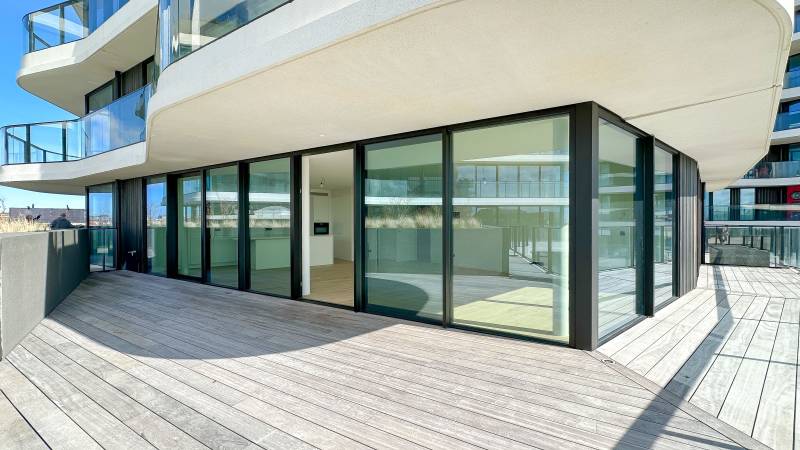 VERHUUR  Appartement 2 SLPK Knokke-Heist - LAKE DISTRICT Duinenwater / Nieuwbouw HOEKAPPARTEMENT