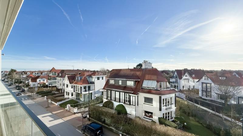 VERKOOP Appartement 3 SLPK Knokke-Zoute - Topligging op Kustlaan - uitzonderlijke gevelbreedte