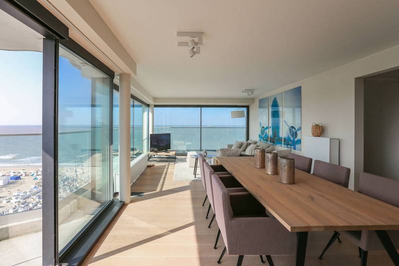 VERKOOP  Appartement 3 SLPK Knokke-Heist - Hoekappartement / Res. Cambridge / Zeedijk-Van Bunnenplein