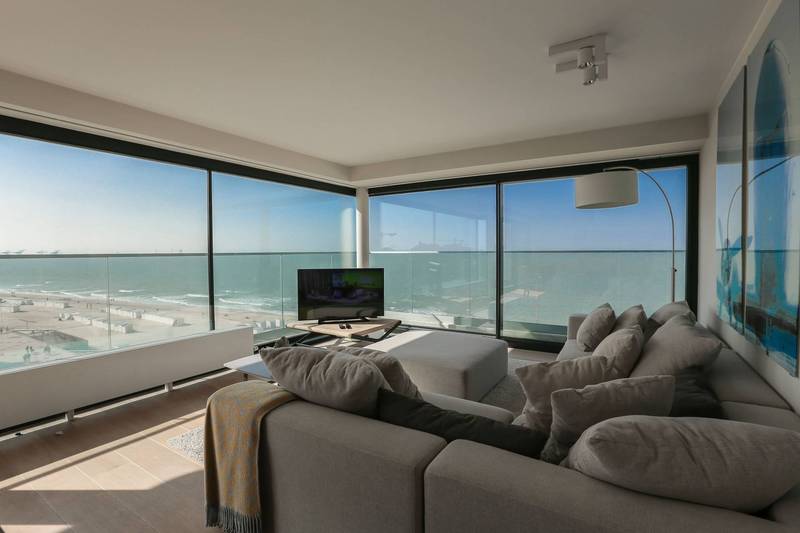 VERKOOP  Appartement 3 SLPK Knokke-Heist - Hoekappartement / Res. Cambridge / Zeedijk-Van Bunnenplein