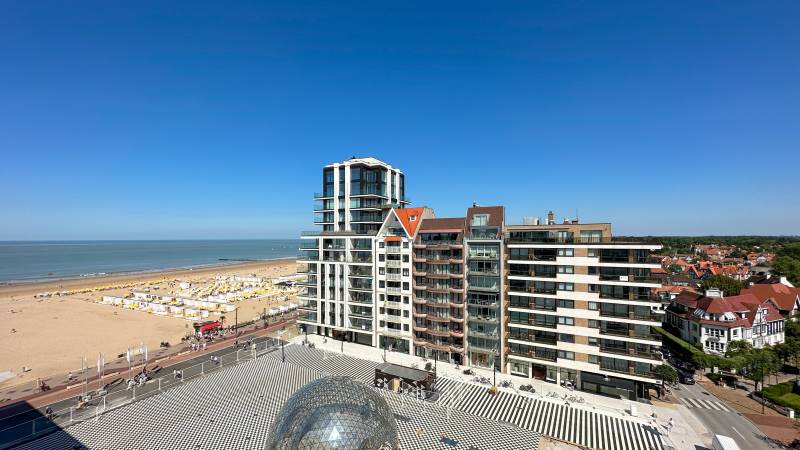 VERKOOP Appartement 2 SLPK Knokke-Zoute - PENTHOUSE / terras 90m² / panoramisch uitzicht!