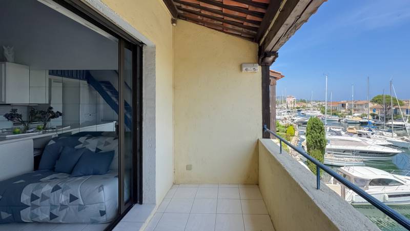VERKOOP Appartement 1 SLPK Port-Grimaud - Panoramisch uitzicht over de ligplaatsen