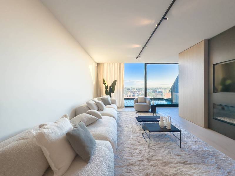 VERKOOP  Appartement 2 SLPK Knokke-Zoute - PENTHOUSE / PANORAMISCH uitzicht over het ZOUTE