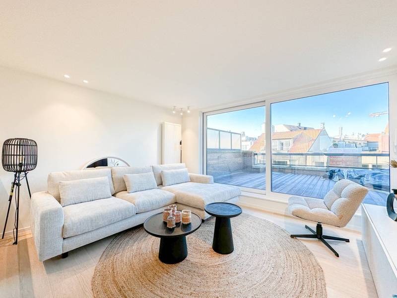 VERKOOP  Appartement 2 SLPK Knokke-Heist -Grote terrassen / Dumortierlaan