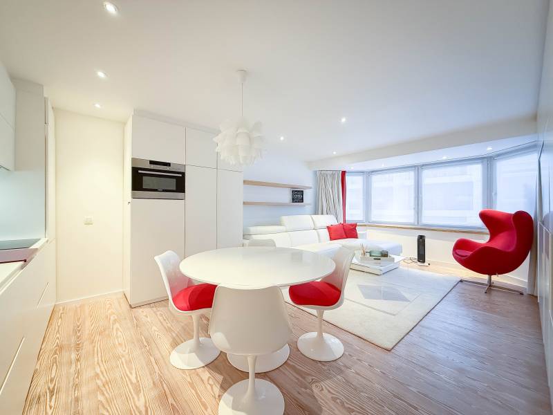 VERKOOP Appartement 1 SLPK - Knokke-Heist - PARMENTIERLAAN - gemeenschappelijk zwembad!