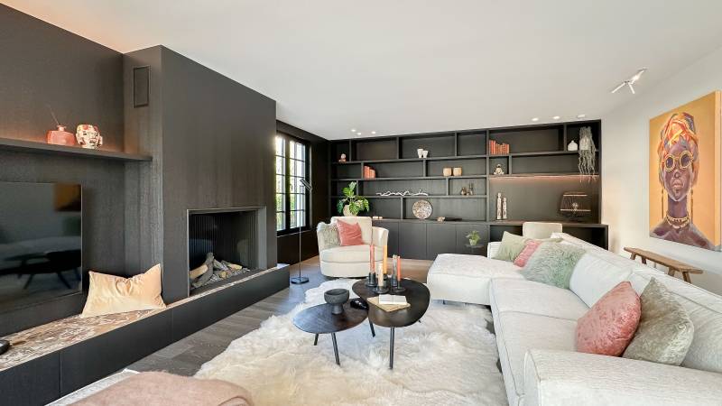 VERKOOP Villa 6 SLPK Knokke-Heist - aan Boslaan / Kalfmolen - zwembad