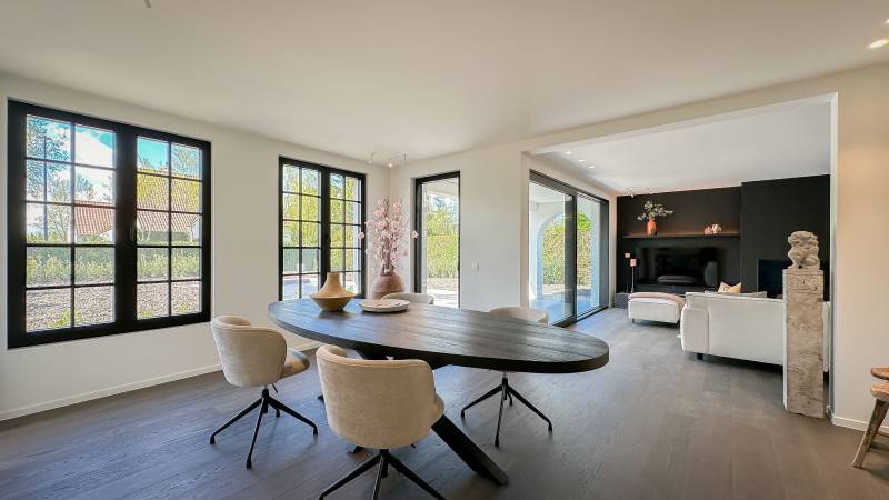 VERKOOP Villa 6 SLPK Knokke-Heist - aan Boslaan / Kalfmolen - zwembad