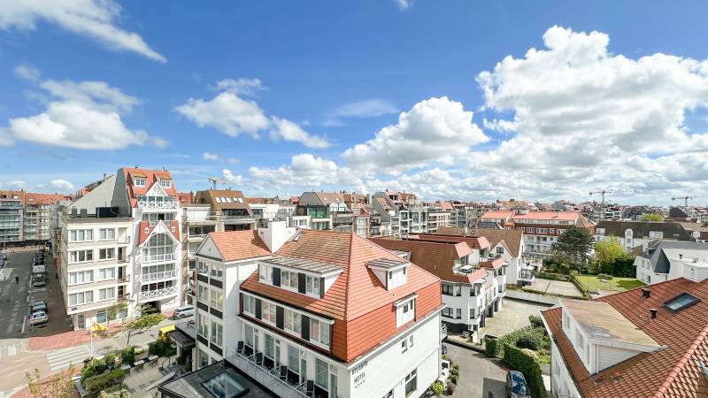 VERKOOP APPARTEMENT 2 SLPK Knokke-Heist - PENTHOUSE / 2 zonneterrassen / CASINO