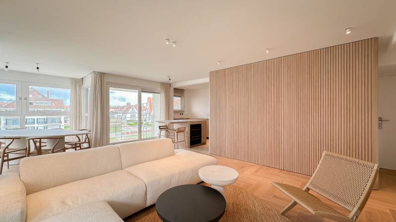 VERKOOP Appartement 3 SLPK Knokke-Heist - Hoekappartement / La Réserve & Casino Albertstrand