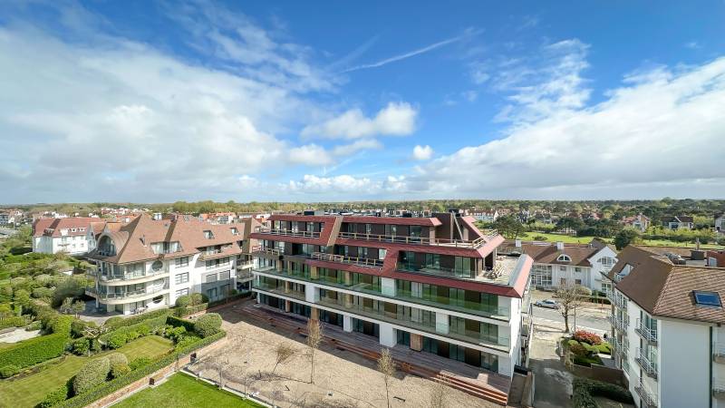 VERKOOP Appartement 1 SLPK Knokke-Zoute - Zeedijk / St-Georges / Zuidgericht terras!