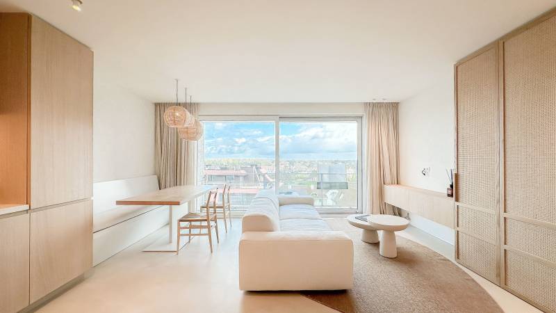 VERKOOP Appartement 1 SLPK Knokke-Zoute - Zeedijk / St-Georges / Zuidgericht terras!