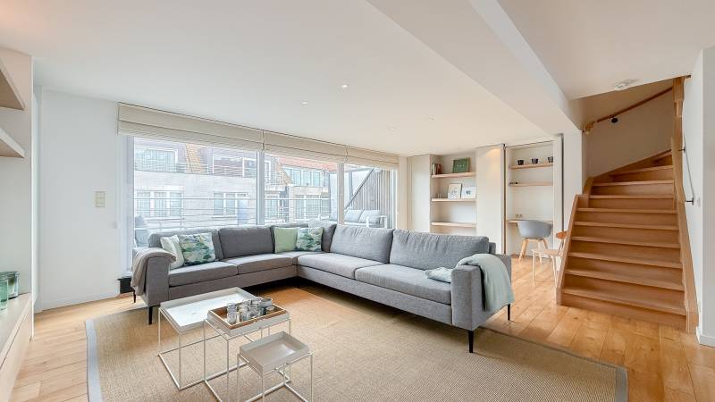 VERKOOP Appartement 3 SLPK Knokke-Heist - Duplex Penthouse / 2 zonneterrassen