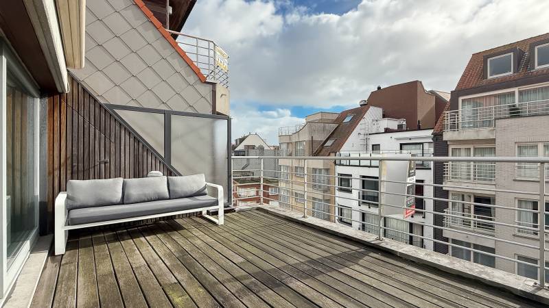 VERKOOP Appartement 3 SLPK Knokke-Heist - Duplex Penthouse / 2 zonneterrassen
