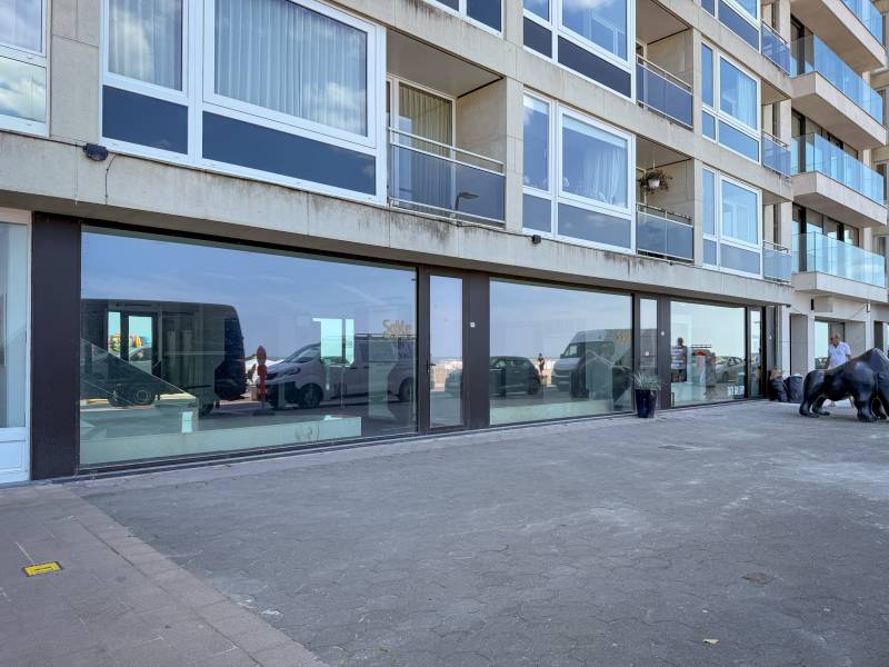 VERHUUR  commercieel pand Knokke-Zoute - Zeedijk / aan het Albertplein