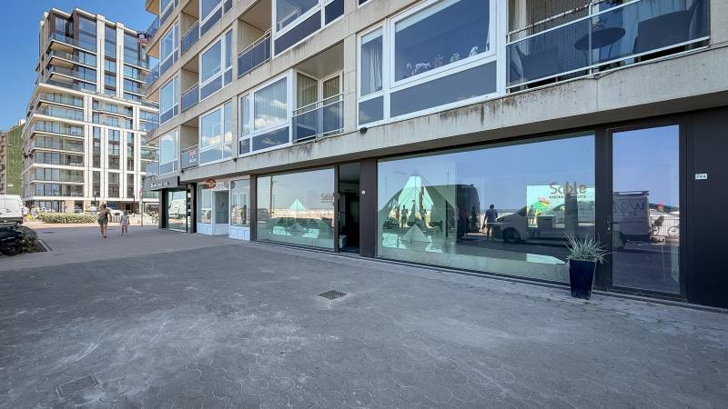 VERHUUR  commercieel pand Knokke-Zoute - Zeedijk / aan het Albertplein