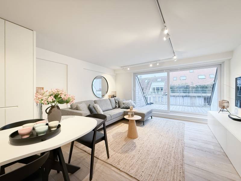 VERKOOP  Appartement 3 SLPK Knokke-Heist - Duplex / 2 zonneterrassen!