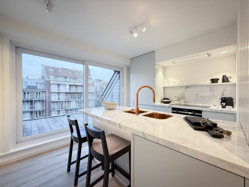 VERKOOP  Appartement 3 SLPK Knokke-Heist - Duplex / 2 zonneterrassen!