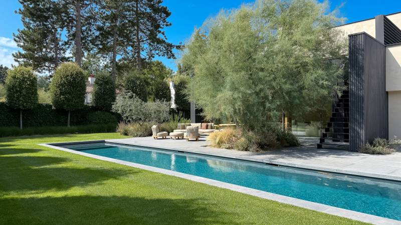 VERKOOP  Villa 5 SLPK Knokke-Zoute - Alleenstaande villa met zwembad / TOP inrichting!