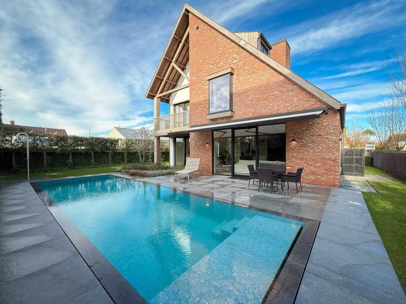 VERKOOP VILLA 5 SLPK Knokke-Heist - NIEUWBOUWVILLA aan de rand van het Zoute